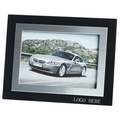 6X4'' Brushed Silver Aluminum & MDF Photo Frame